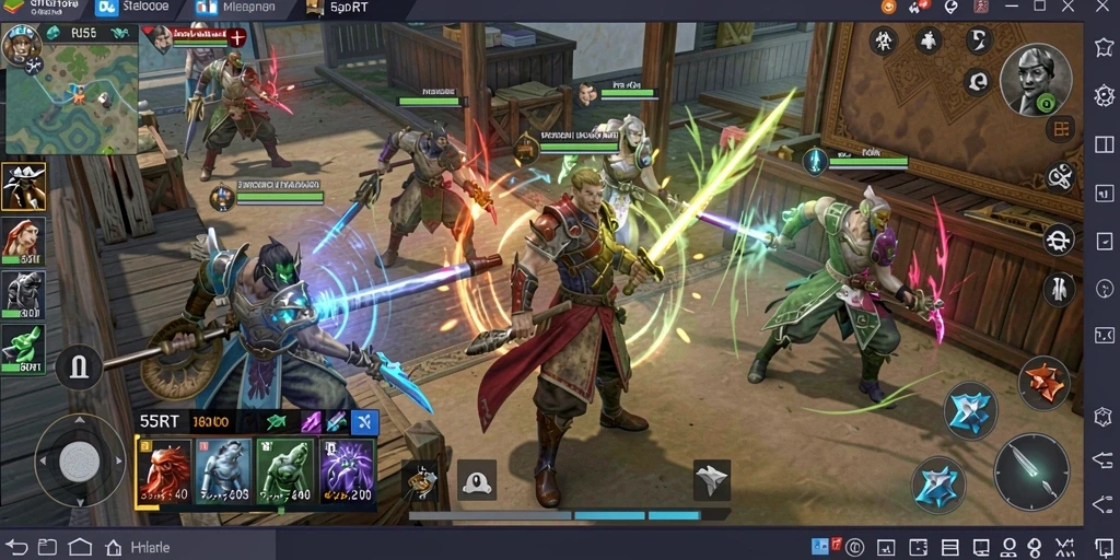 Tampilan gameplay menarik dari 55RT dengan strategi mendalam.