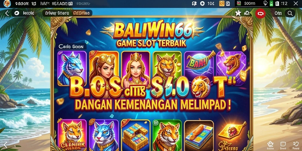 Tampilan menarik dari gameplay BALIWIN66 yang seru dan mengasyikkan.