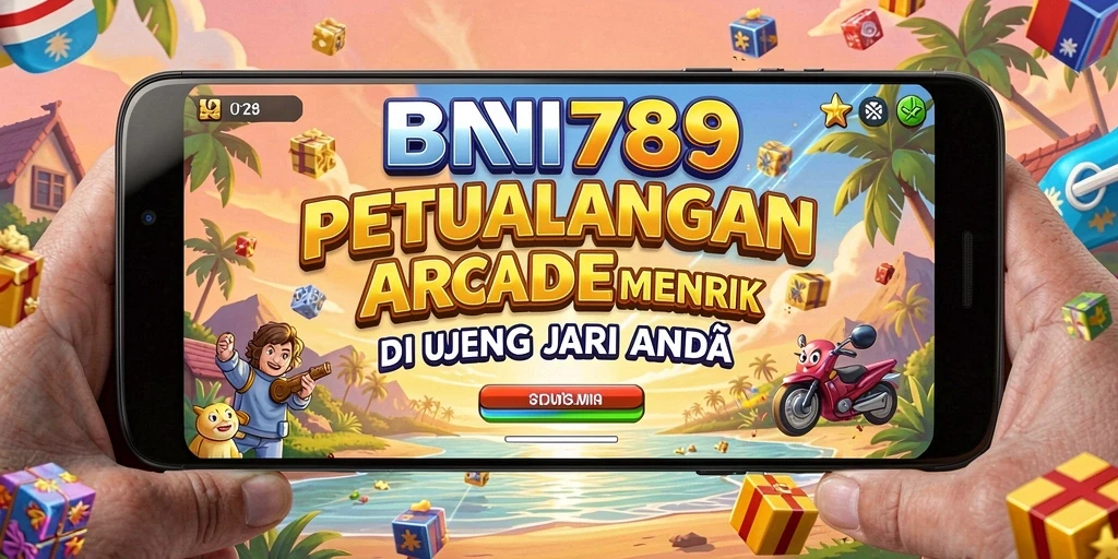 Screenshot utama BNI789 menampilkan gameplay seru dari petualangan Arcade.