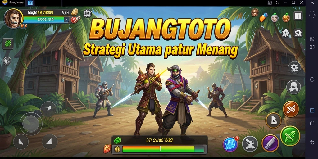 Screenshot menunjukkan strategi memukau dalam BUJANGTOTO.
