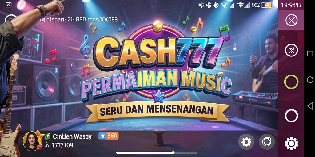 Gameplay seru dengan berbagai lagu menarik di CASH777.