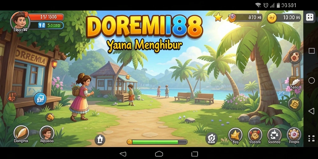 Screenshot DOREMI88 menampilkan gameplay yang seru dan menyenangkan.