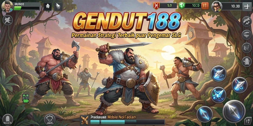 Tampilan gameplay GENDUT188 yang penuh strategi dan aksi.