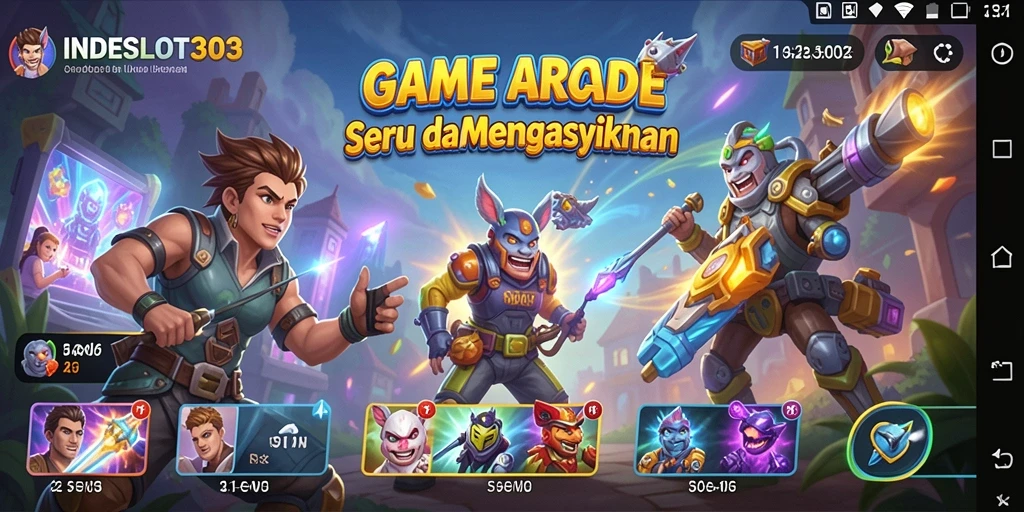 Tampilan gameplay seru di INDESLOT303 yang penuh tantangan.