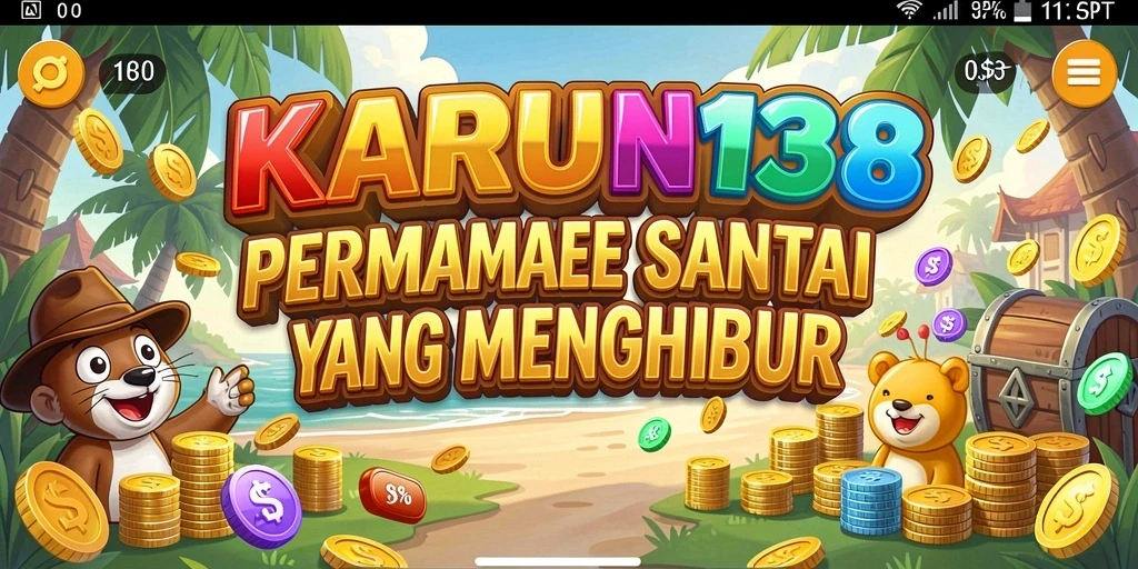 Gameplay santai dengan grafis cerah dan menarik.