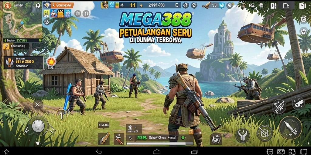 Gameplay seru yang mengeksplorasi dunia terbuka MEGA388.