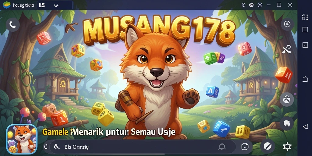 Tampilan gameplay seru dari MUSANG178 dengan berbagai tantangan Puzzle.