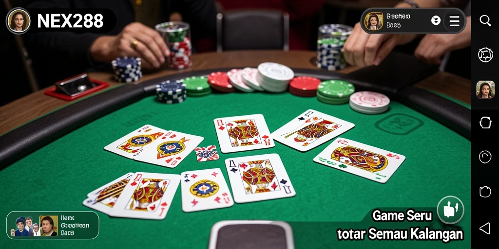 Tampilan gameplay NEX288 yang seru dan interaktif.