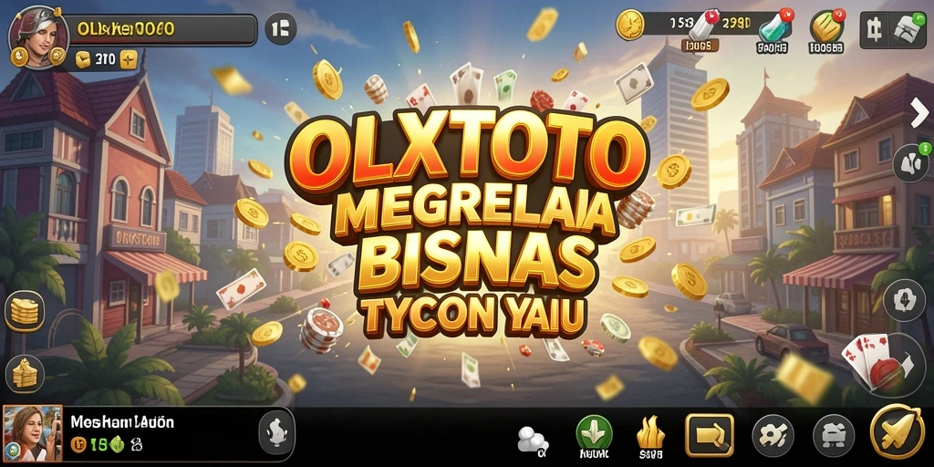Tampilan utama gameplay OLXTOTO dengan elemen Tycoon yang menarik.