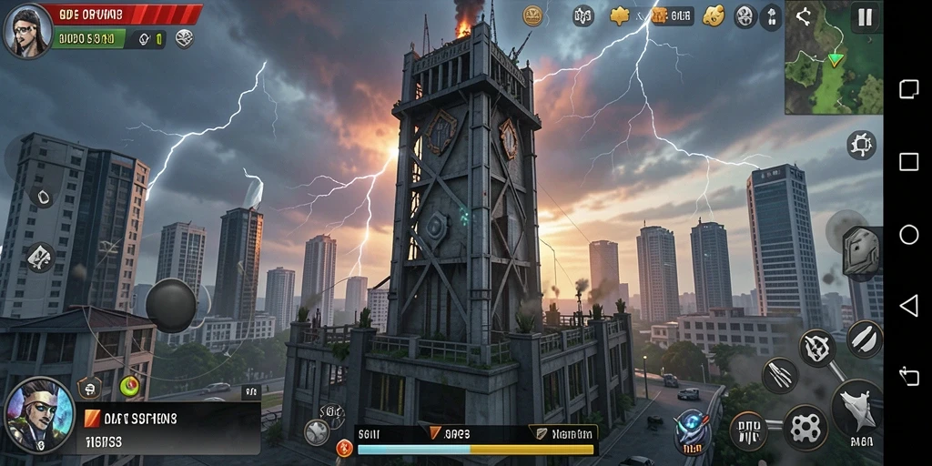 Tangkapan layar SVIP3 menampilkan aksi seru dalam strategi Tower Defense.