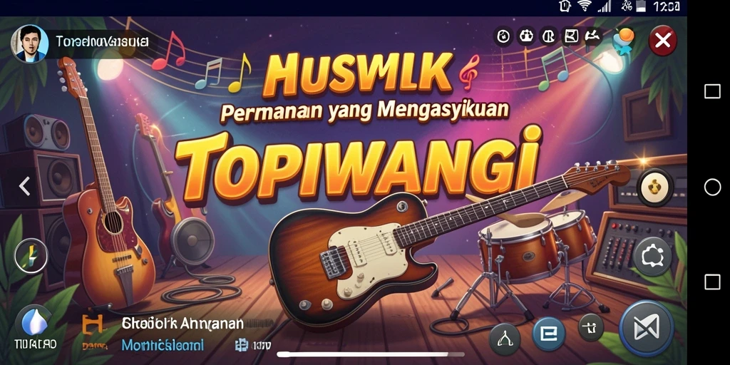Screenshot gameplay TOPIWANGI yang menarik dan interaktif.